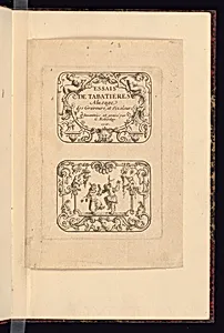 Title Page and Snuffbox Design