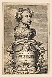 Title Page, from the Icones Principum Virorum