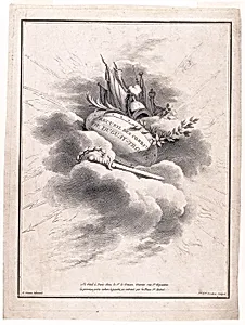 Title Page of a Set of Representations of Battles Fought by Rene Duquay-Trouin (1673–1736) by Nicolas Marie Ozanne