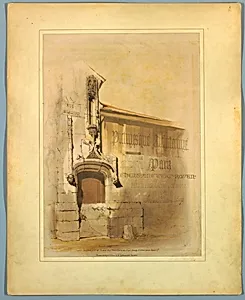 Title Page, "Picturesque Architecture in Paris, Ghent, Antwerp, Rouen, etc."