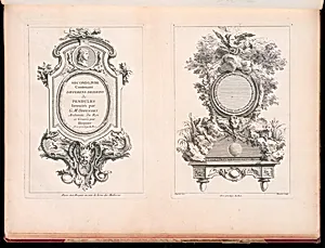 Title Page by Gilles-Marie Oppenord, French, 1672–1742