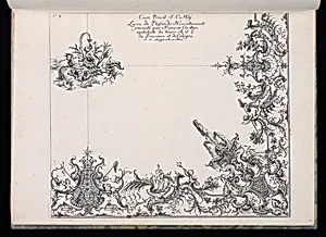 Title Page by François de Cuvilliés the Elder, Belgian, active Germany, 1695 - 1768