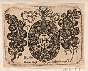 "Title Plate," Plate 1 from "Goldsmith Ornament Designs"