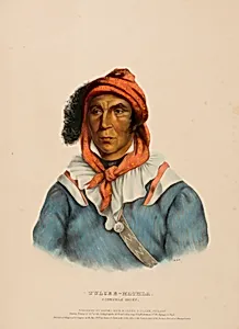TULCEE-MATHLA. A SEMINOLE CHIEF., from History of the Indian Tribesof North America