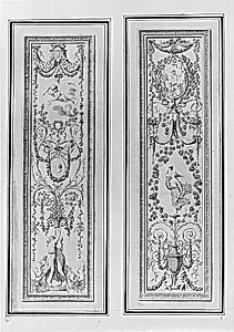 Two Arabesque Panel Designs