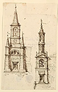 Two Bell Towers