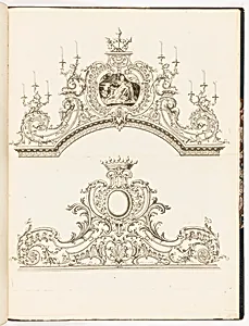 Two Designs for Ecclesiastical Ironwork