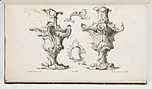 Two Designs for Vase-Like Ornaments