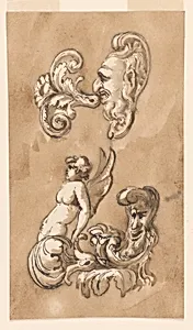 Two doorknobs by Giuseppe Barberi, Italian, 1746–1809