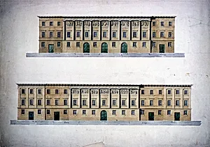 Two Facades of a Public Building
