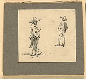 Two Mexicans Standing