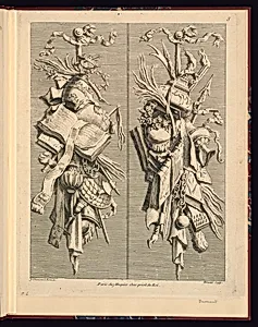 Two Ornamental Trophy Designs