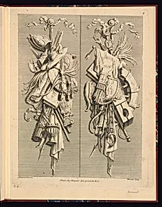 Two Ornamental Trophy Designs