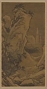 Two Riders Searching for Plum Blossoms