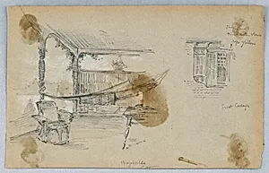 Two Sketches, Scott Cottage by Arnold William Brunner, American, 1857–1925
