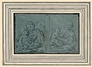 Two Studies of the Virgin with Child