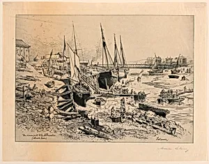Un Vieux Port de la Normandie (An Old Port of Normandy)