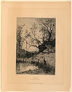 Une Mare (Environs de Rossilon)