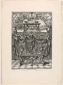 Unterschiedlich Augspurgische Goldschmidts Arbeit, "Autumnus", Plate 3
