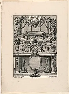Unterschiedlich Augspurgische Goldschmidts Arbeit, "Hyms", Plate 4