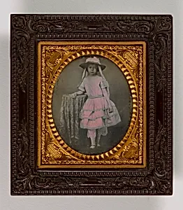 Untitled (Girl in Bonnet) by Unidentified