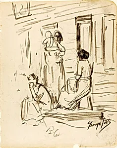 Untitled (Group of Figures)