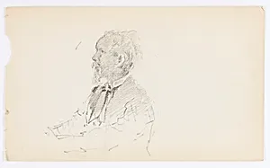 Untitled (Head of Bearded Man)