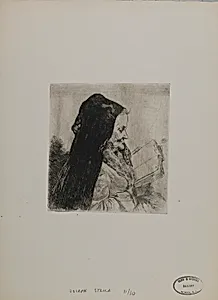Untitled--Old Woman Reading