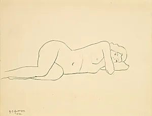 Untitled (reclined female figure)