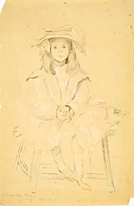 Untitled (Seated Young Girl)