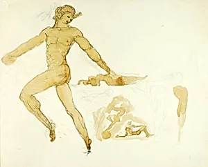 (Untitled--Striding Figure)
