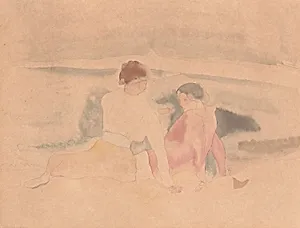 Untitled (Two Women and Boats)