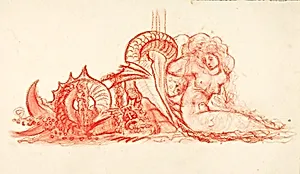 (Untitled--Woman and Serpent)