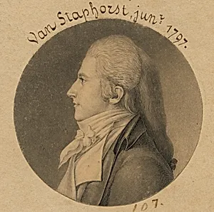 Van Staphorst, Jr. by Charles Balthazar Julien Févret de Saint-Mémin, 12 Mar 1770 - 23 Jun 1852