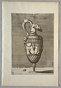 Vase (Plate 12 of a Series)
