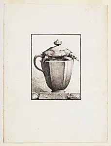 Vase, plate 18 of "Suite de Vases"