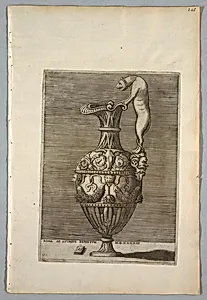 Vase (Plate 6 of a Series)
