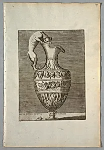 Vase (Plate 7 of a Series)