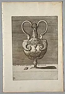 Vase (Plate 8 of a Series)