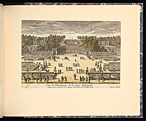 Veue de lâAmphiteatre de la Vigne Pamphile