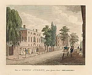 View in Third Street from Spruce