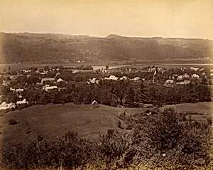 View North from Pavillion, from the album Views of Charlestown, New Hampshire