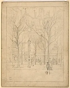 View of a Paris Street