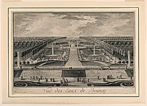 View of the Fountains at Brunoy