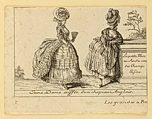 Vignette of Ladies' Fashions
