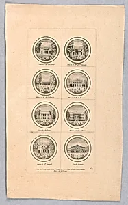 Vignettes of French Buildings