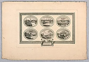 Vignettes of French Buildings