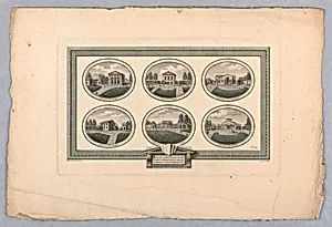Vignettes of French Buildings