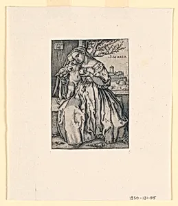 Virgin and Child with Parrot