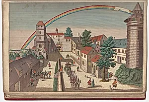 VuÃ« de la Place du ChÃ¢teau ImpÃ©rial Ã  Nuremburg (View of the Imperial Castle Square in Nuremburg)